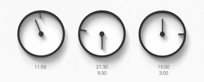Reverse Clock by Mattice Boets