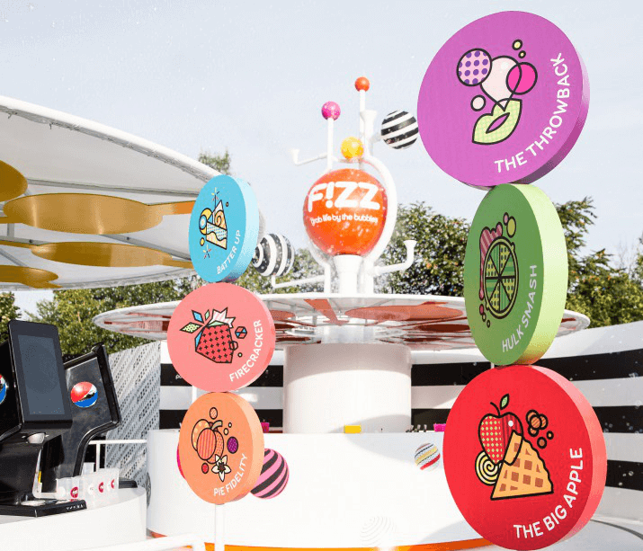 Event and Happening Design F!ZZ: Grab Life by the Bubbles! Beverage Event by PepsiCo Design and Innovation