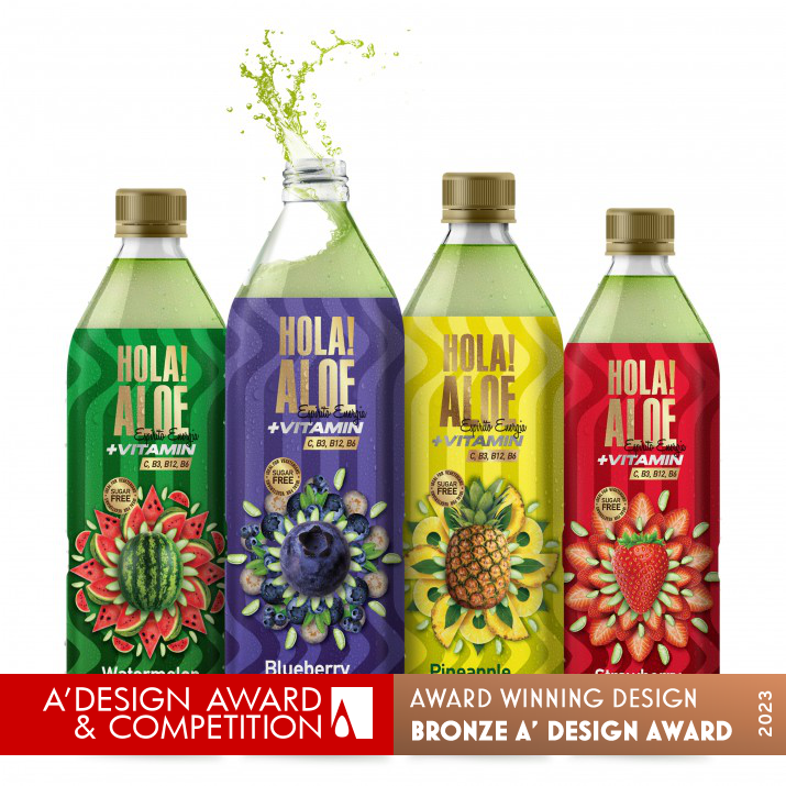 Hola Aloe Packaging by Antonia Skaraki