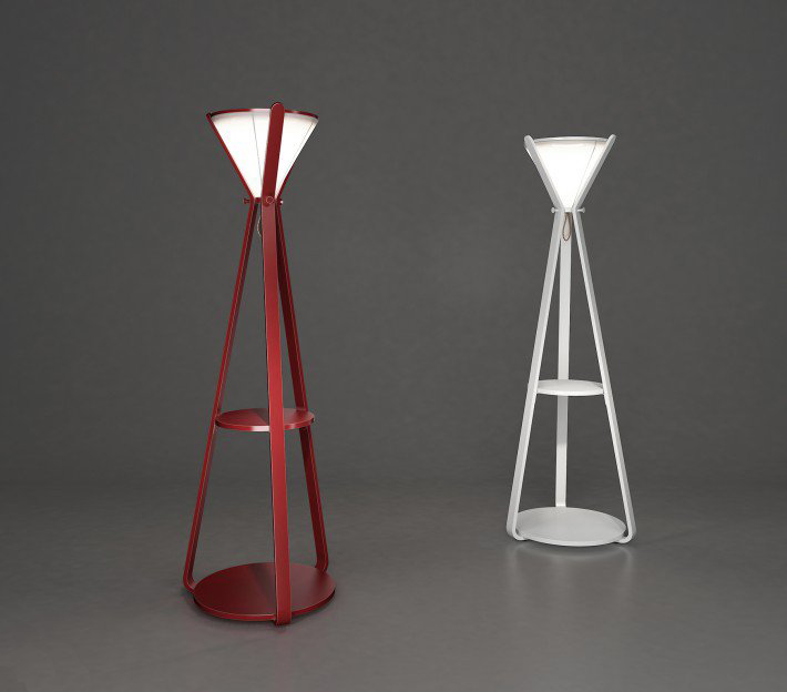 Hourglass Multifunctional Shelf by Yu Ren 2 