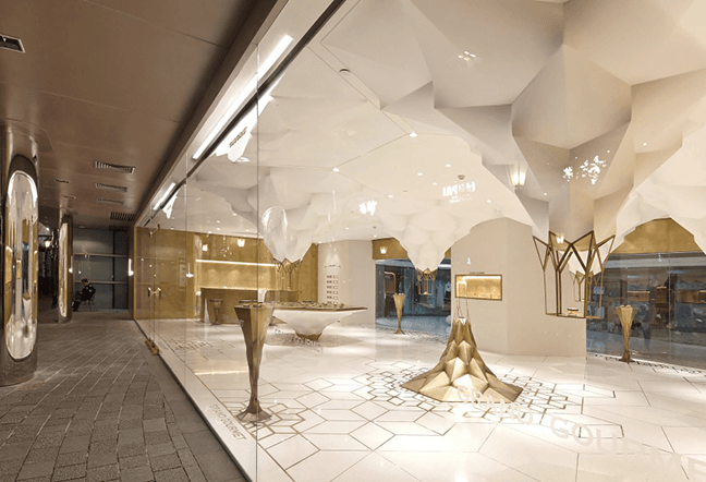 Interior Space and Exhibition Design Grand Gourmet Flagship Store Shop by Zhenfei Wang