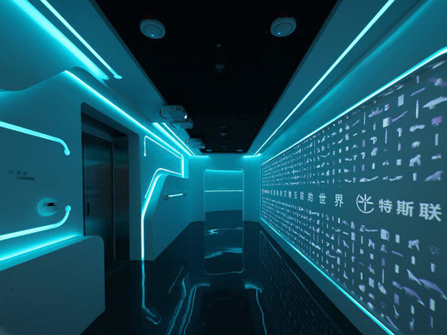 Interior Space and Exhibition Design Terminus Beijing Headquarter Office, exhibition space by Zhenfei Wang
