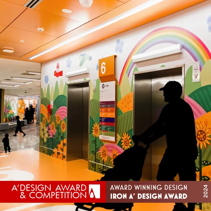 Journey To Fun Playful Hospital Wayfinding by Seevinck Baade Miller Seear Douglas