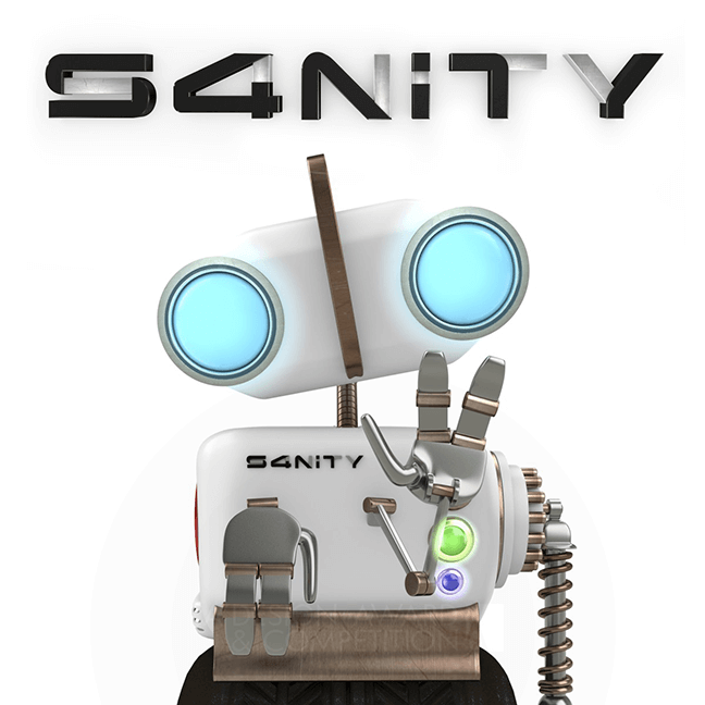 Movie, Video and Animation Design S4nity S4 ident Brand Identity by Creativitea Design Studio