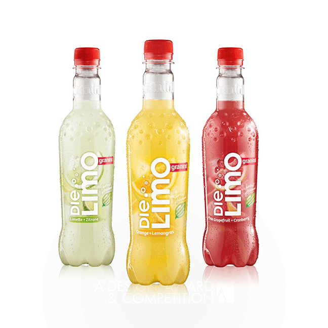 Packaging Design Die Limo Fruity Lemonade for adults by Friedrich Detering